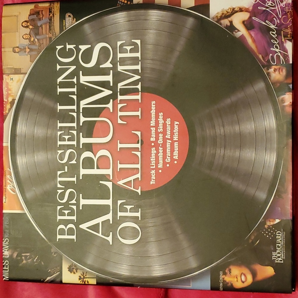 Best Selling Albums Of All Time Book NWT